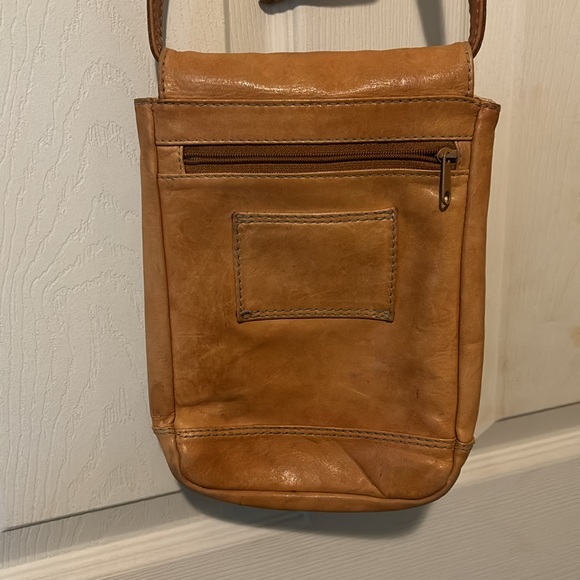 Distressed Leather Crossbody - Picture 4 of 5